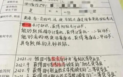 00后大专会计女孩面试被211淘汰，简历被嘲上热搜